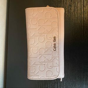 Baby Pink Calvin Klein Wallet